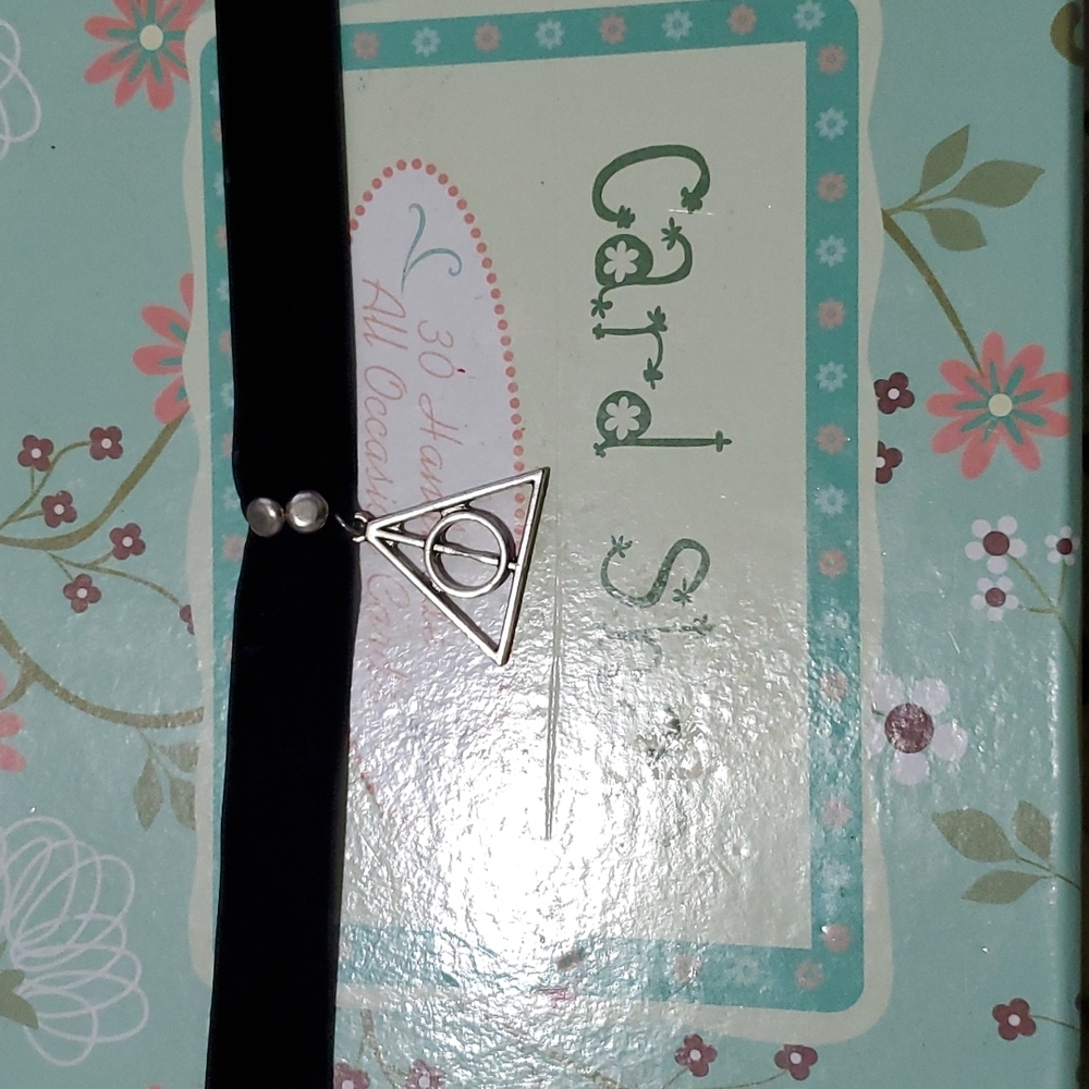 Harry potter symbol choker
